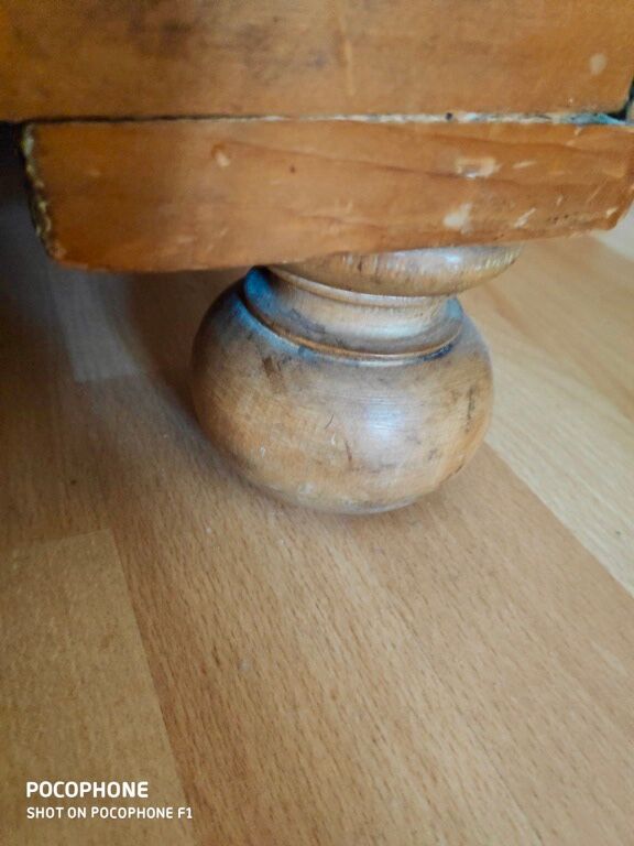 English pine chest of drawers