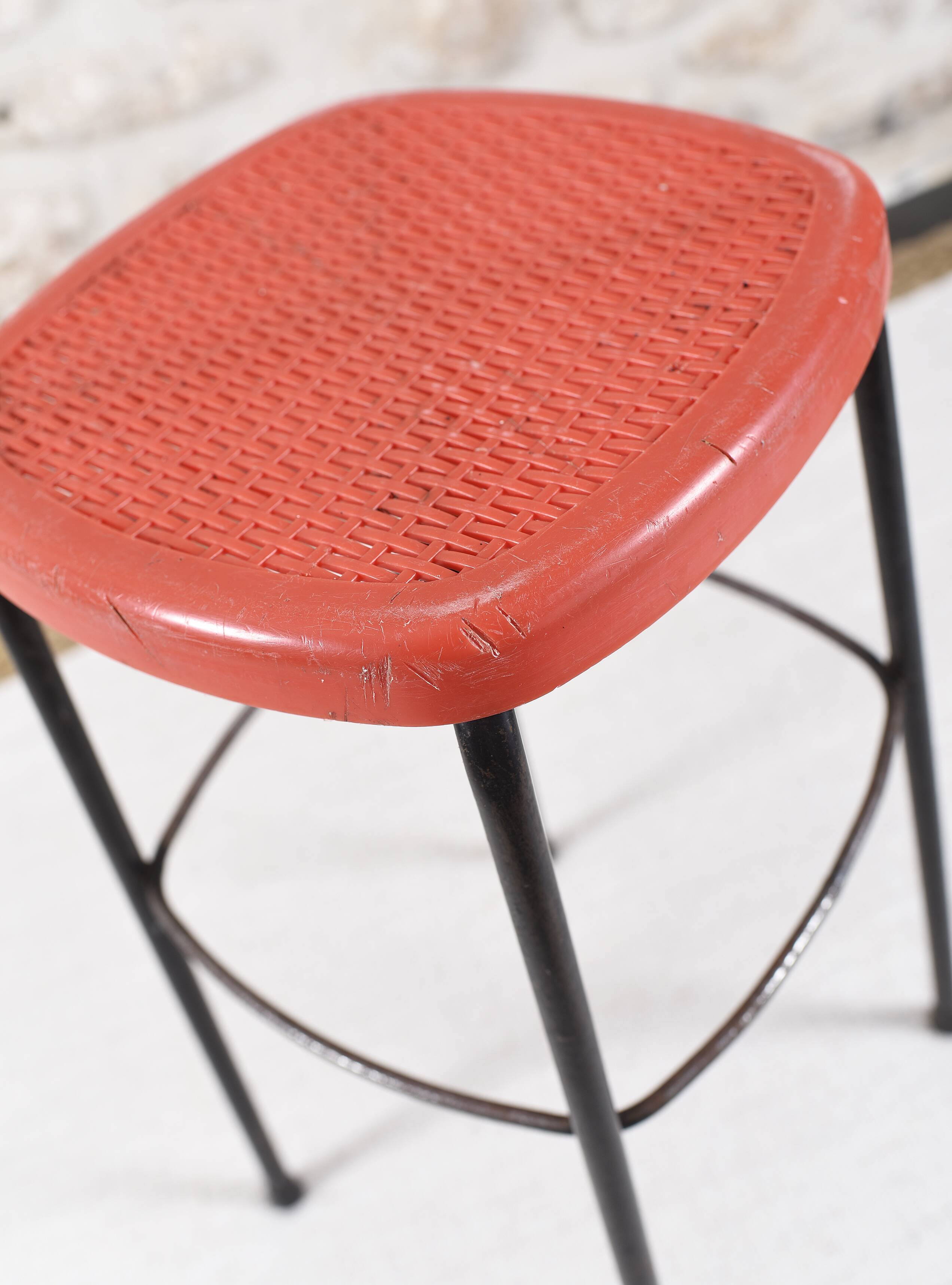 Paire de tabourets vintage grosfillex