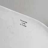 White porcelain dish in the shape of a duck.