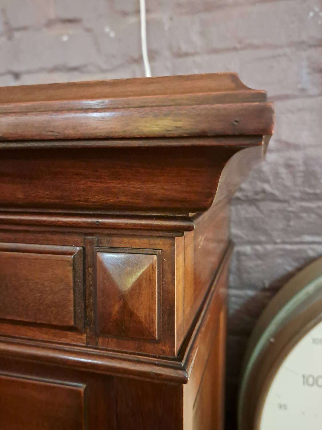 Meuble de notaire à clapets en acajou