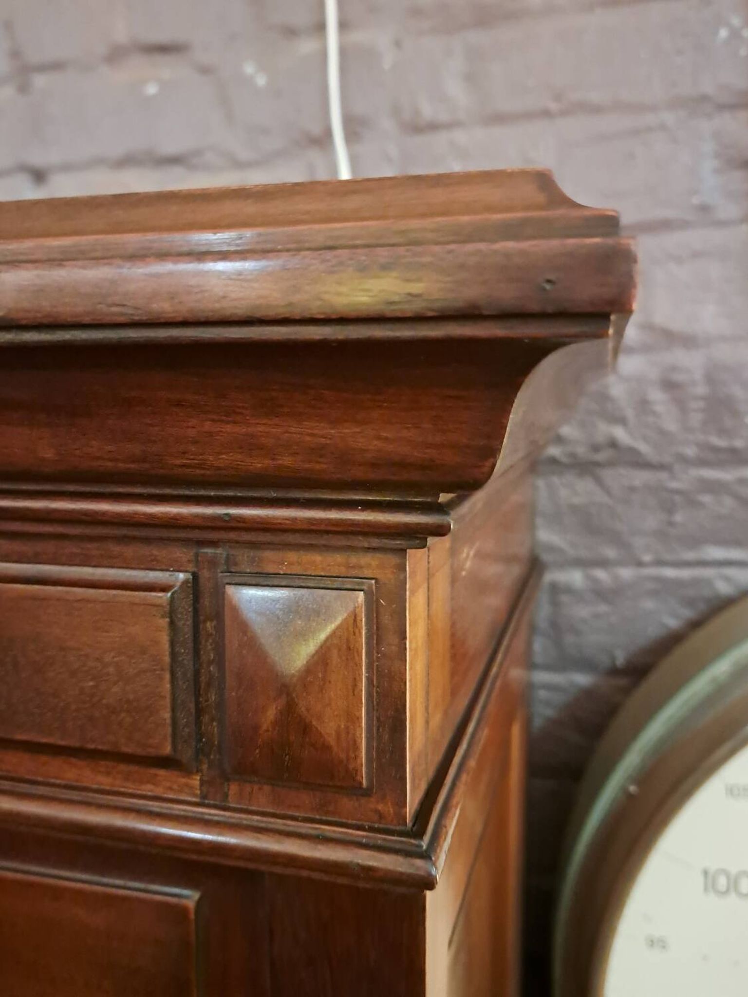 Meuble de notaire à clapets en acajou