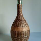 Bouteille rotin osier