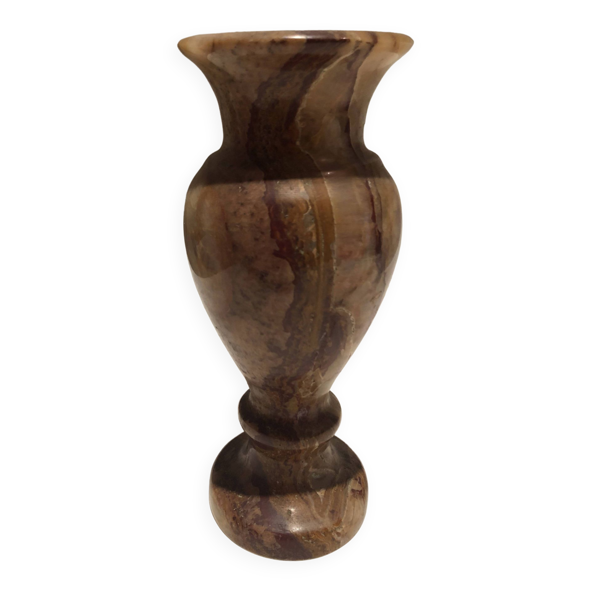 Vintage onyx vase
