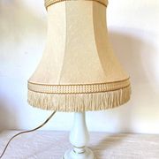 Lampe en opaline vintage