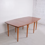 Extendable dining table in teak and oak - Hans Wegner - 1960