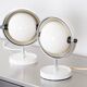 Pair of 2 very rare Moonlight table lamps/duo by Flemming Brylle, 1960s.