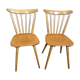 Pair of Scandinavian chairs