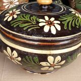 Glazed terracotta tureen