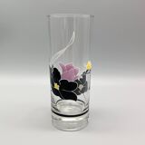 8 Luminarc GLASSES model Anaïs rose noire vintage longdrink