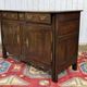 Malouin buffet in mahogany and poplar from the 19th century