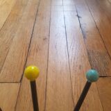 Vintage wall coat rack