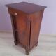 Empire bedside table with walnut columns