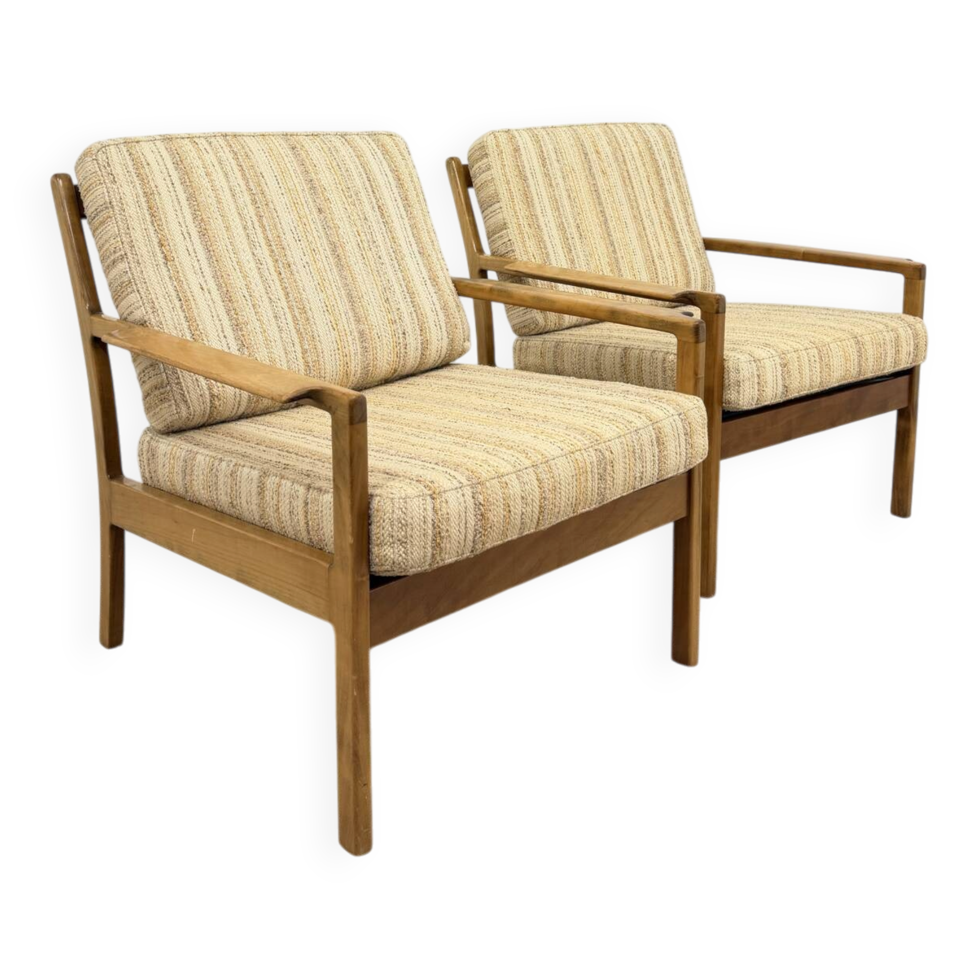 Pair of vintage armchairs
