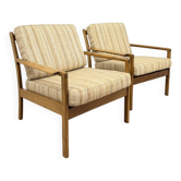 Paire de fauteuils vintage 