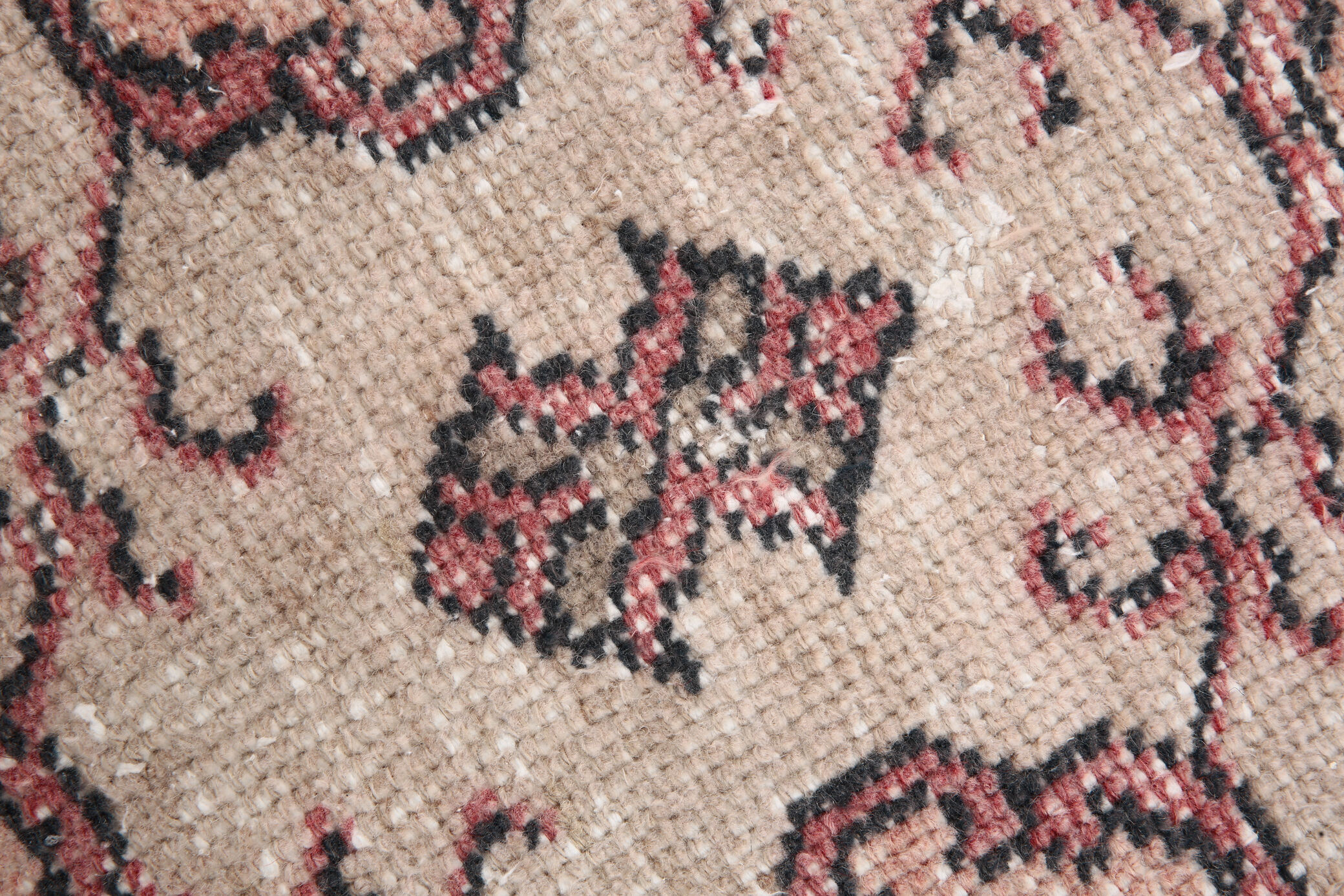 4x7 Red & Beige Floral Turkish Rug, 134x231Cm