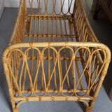 Rattan child bed