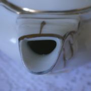 Theière or Porcelain coffee maker Former Royal factory Limoges model Eglantine