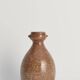 Japanese Shigaraki Inspired Handmade Stoneware Vase with Barnacle-Like Texture