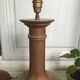 Lampe en bois 48 cm  circa 1960