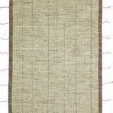 Handmade Turkish One of a Kind 216 cm x 308 cm Beige Wool Carpet