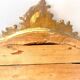 Large gold mirror in Louis XV style - 130 x 90 cm