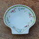 Shell-shaped soap holder, Limoges porcelain, "Poe" model