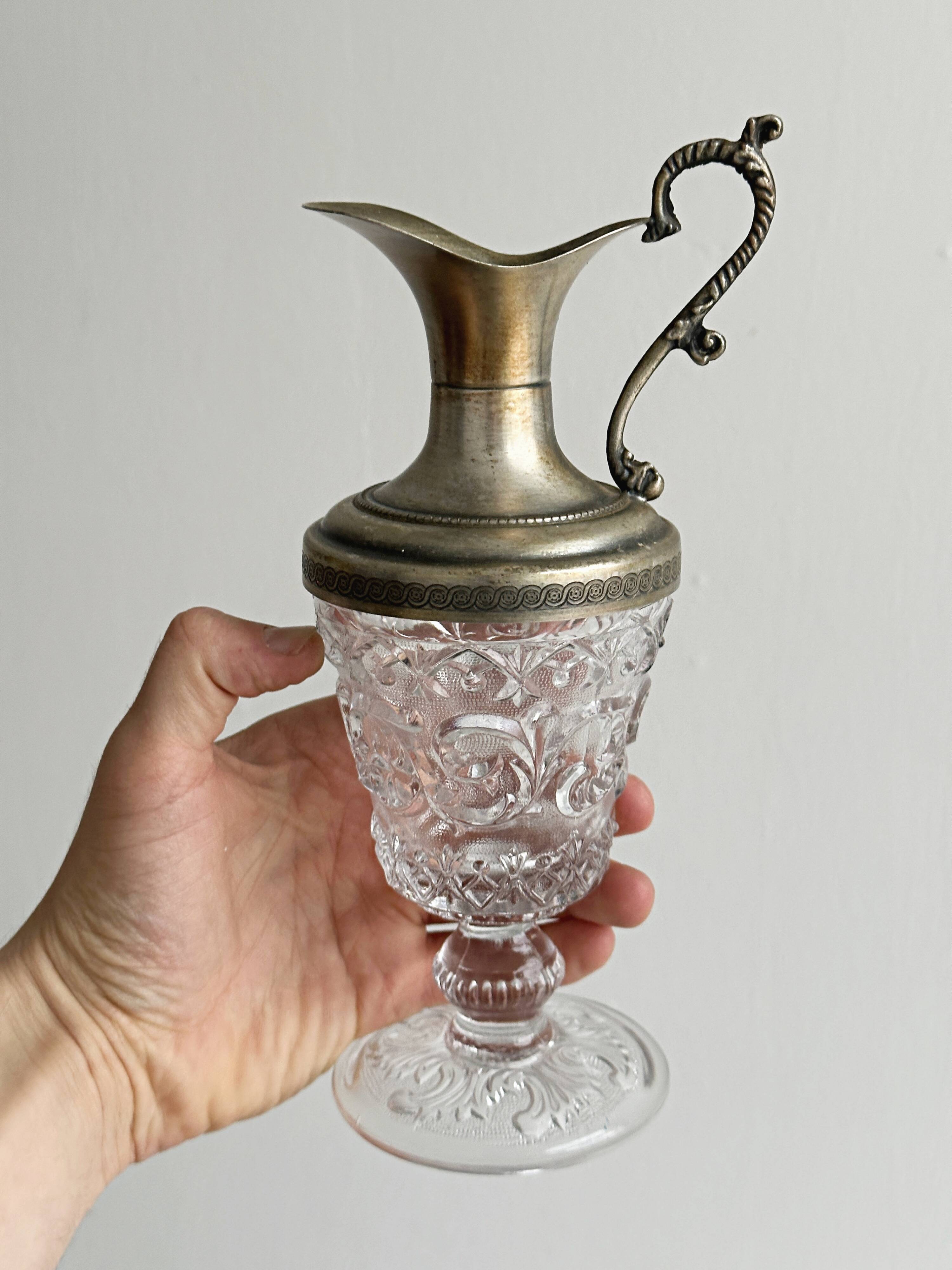 jug or large thick glass tumbler