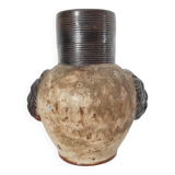 Small vase with lion heads Armogrès
