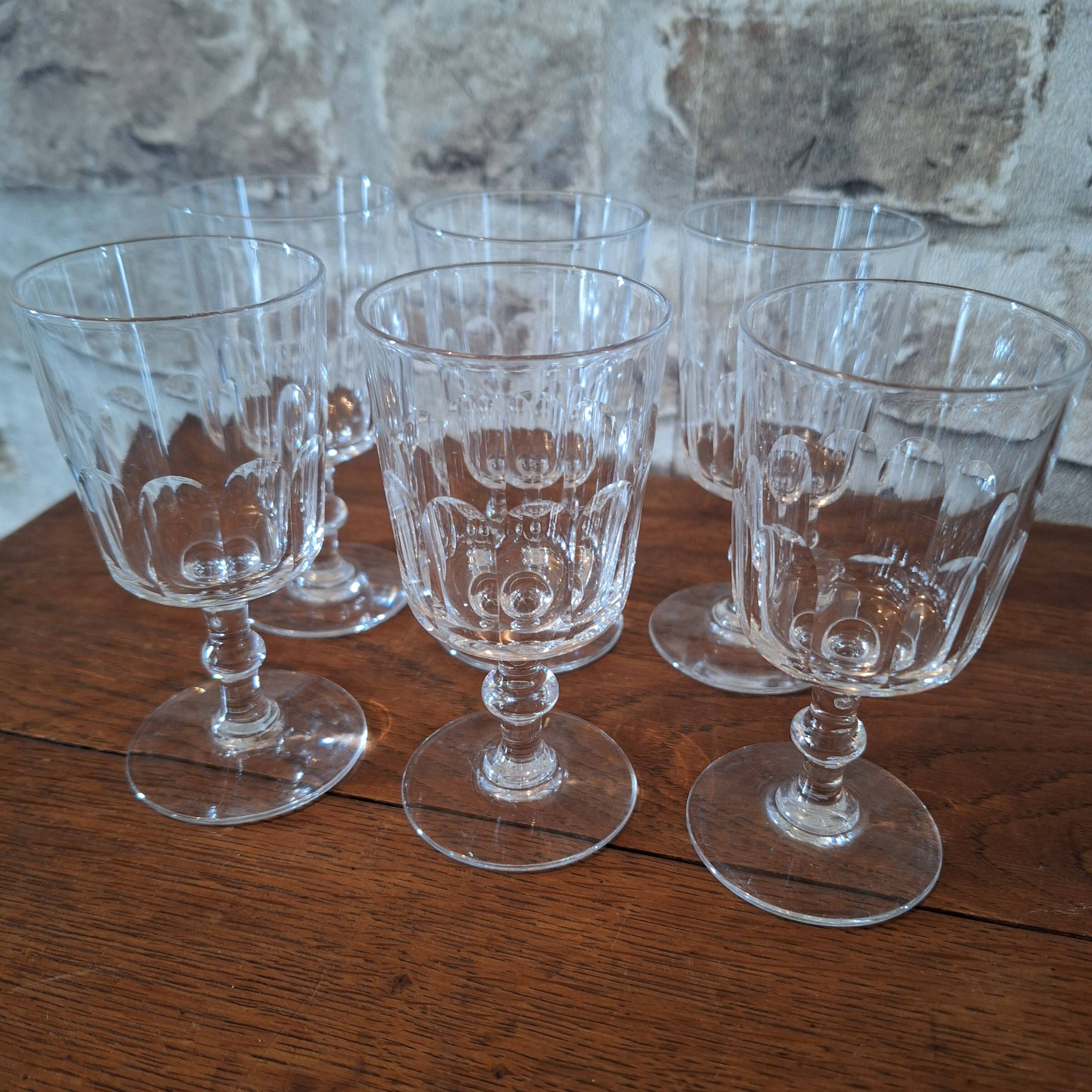 Crystal digestive glasses