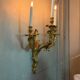 Pair of large wall sconces in Louis XV style circa 1880