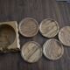 Wooden coaster lot
