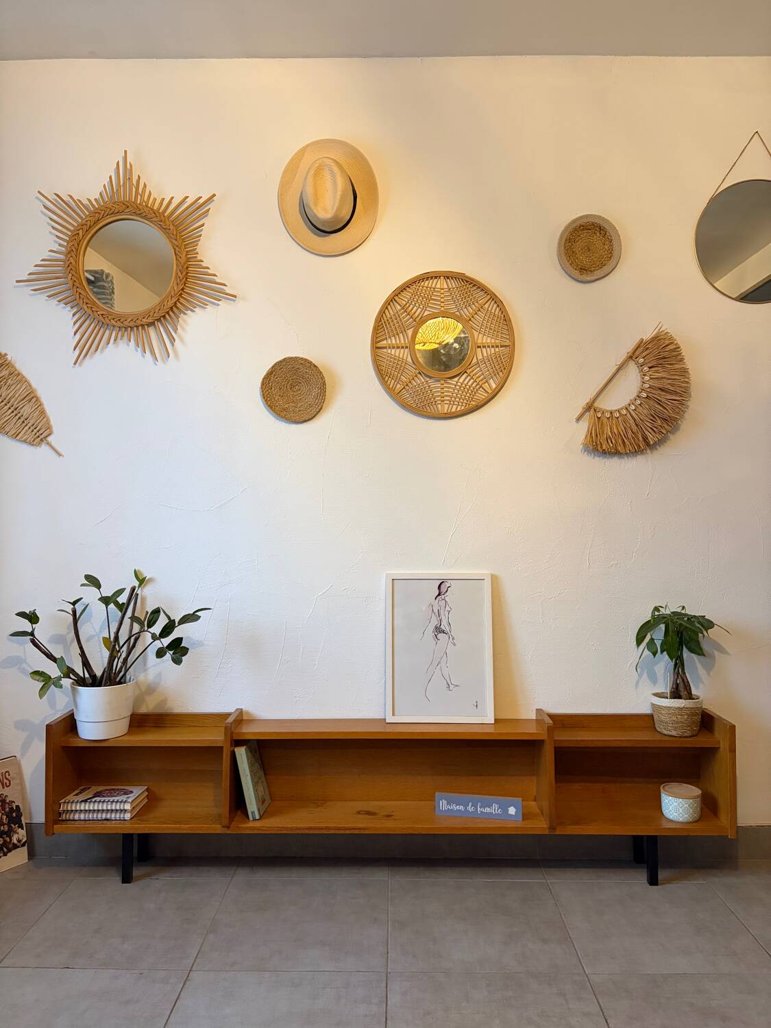 Very beautiful Scandinavian sideboard (shallow)