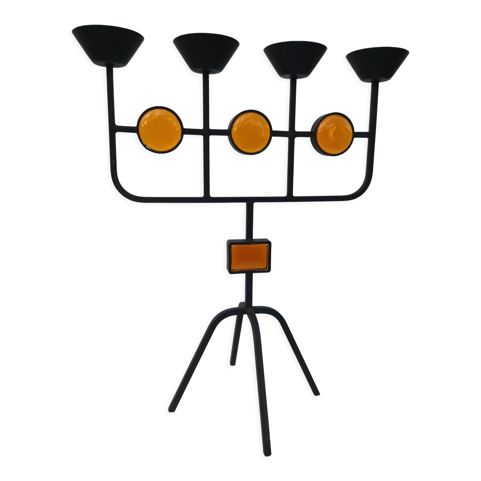 Scandinavian candlestick by Gunnar Ander