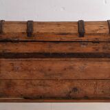 Old washed wooden trunk (c.1900)