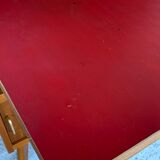 Vintage secretary on feet compass Scandinavian style, circa 50's