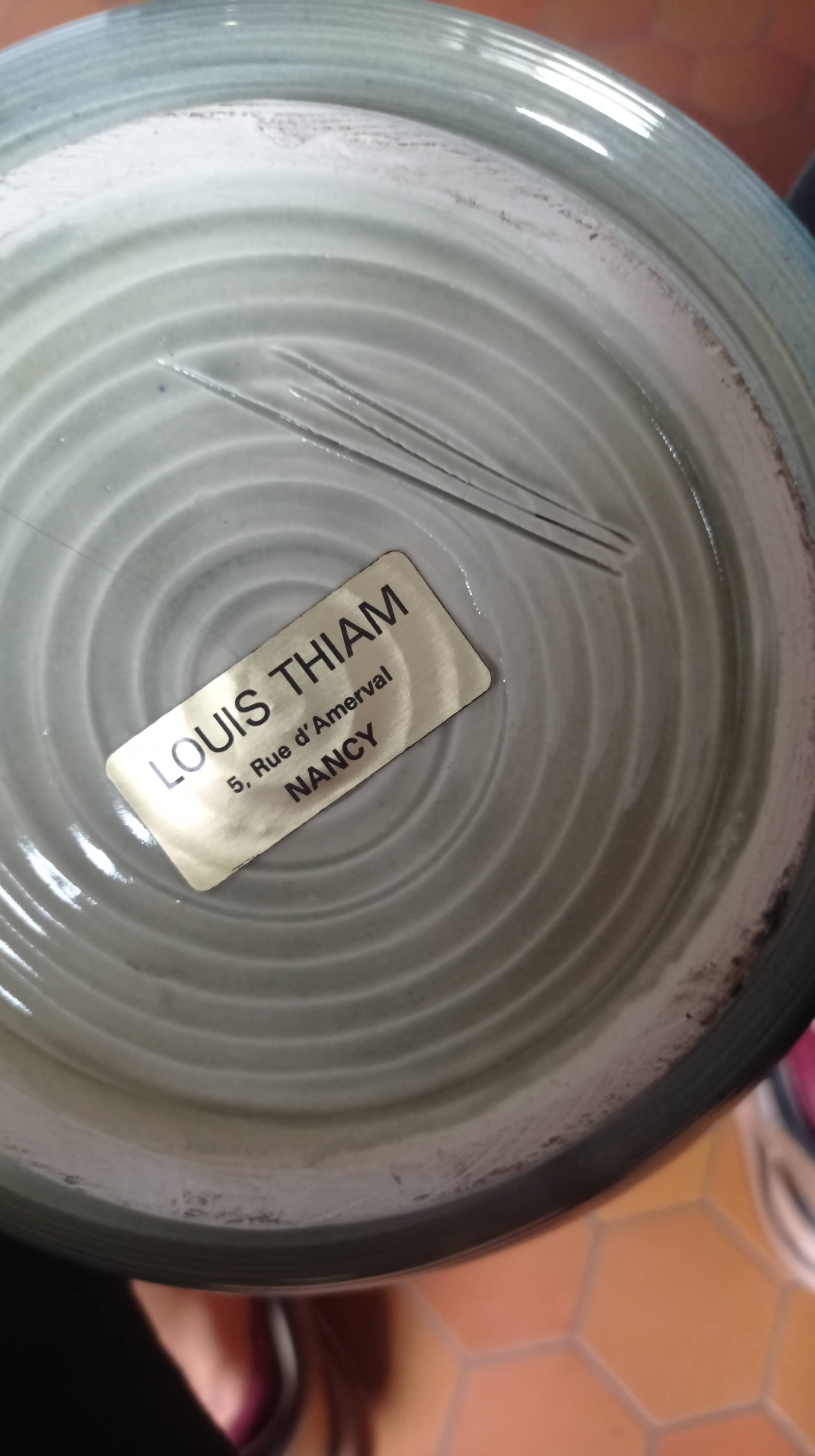 Vintage Louis Thiam lamp