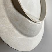 Poultry dish in earthenware Creil and Montereau