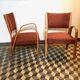 Paire de fauteuils Bow Wood
