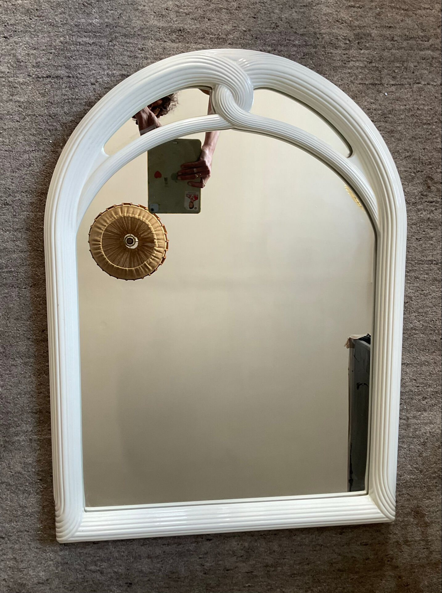 Large Art Deco style mirror from the 70s-80s.