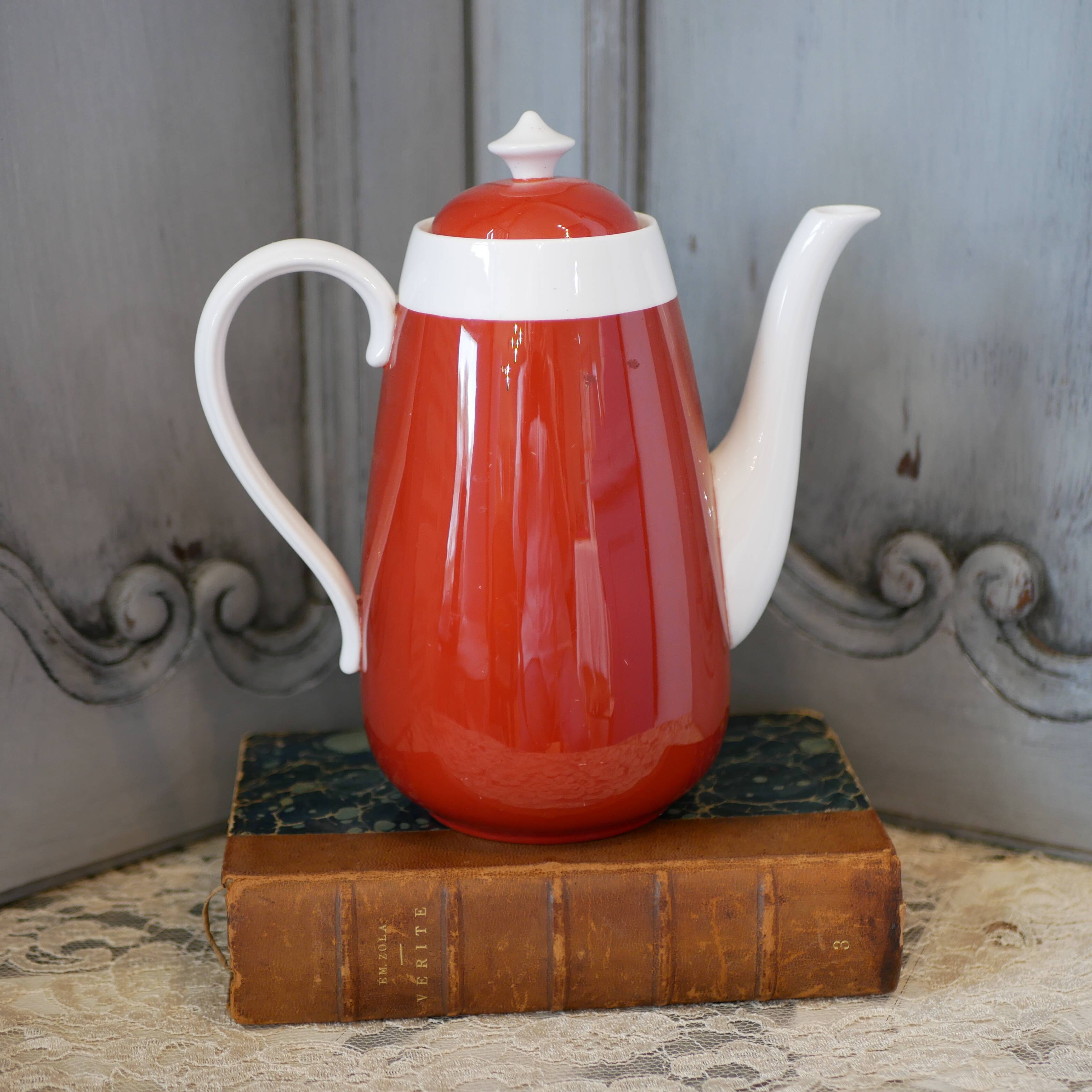 Mid-century English Spode coffee pot