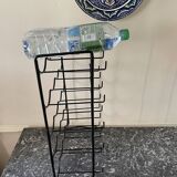 Vintage black bottle holder