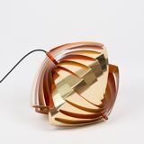 Danish vintage pendant lamp Konkylie by Louis Weisdorf, Lyfa, 1963