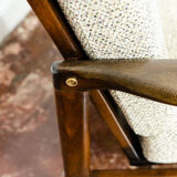Pair of B-7522 armchairs by Zenon Bączyk, 1960's