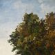 Afternoon on the lake, oil on canvas signed