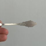 Two small metal spoons
