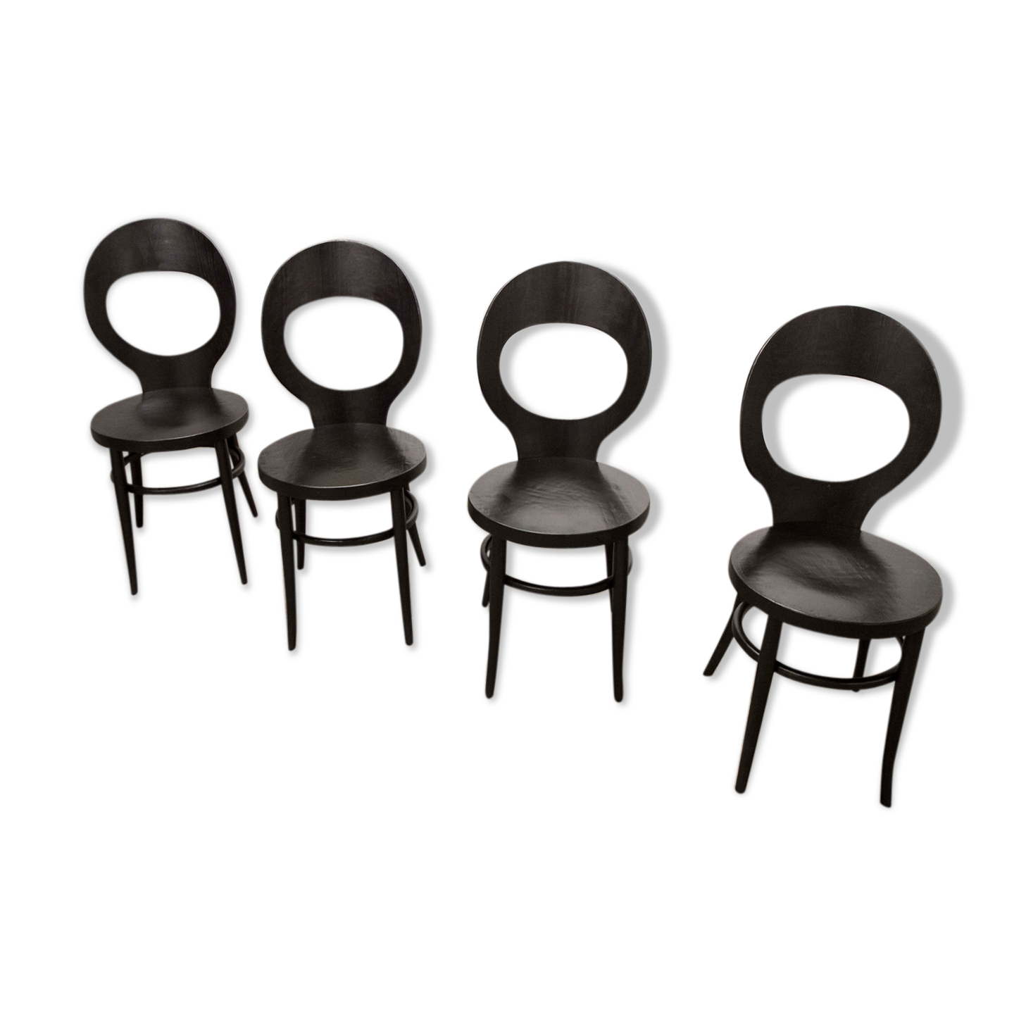 4 restored Baumann Seagull chairs