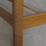Solid elm bed frame