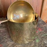 Vintage brass ashtray "Arne Jacobsen", Cylinda-Line 1980/1982