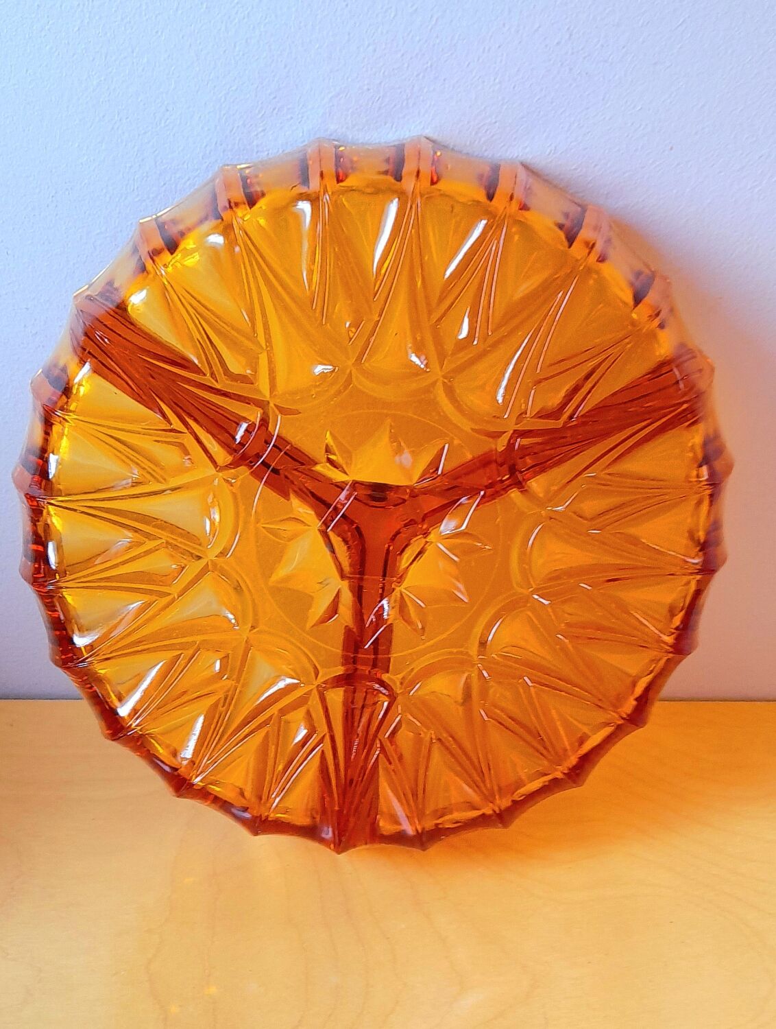 Glass aperitif cup 70s