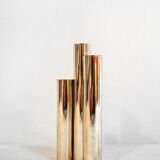 Silver-plated metal vase by Lino Sabattini, 1970